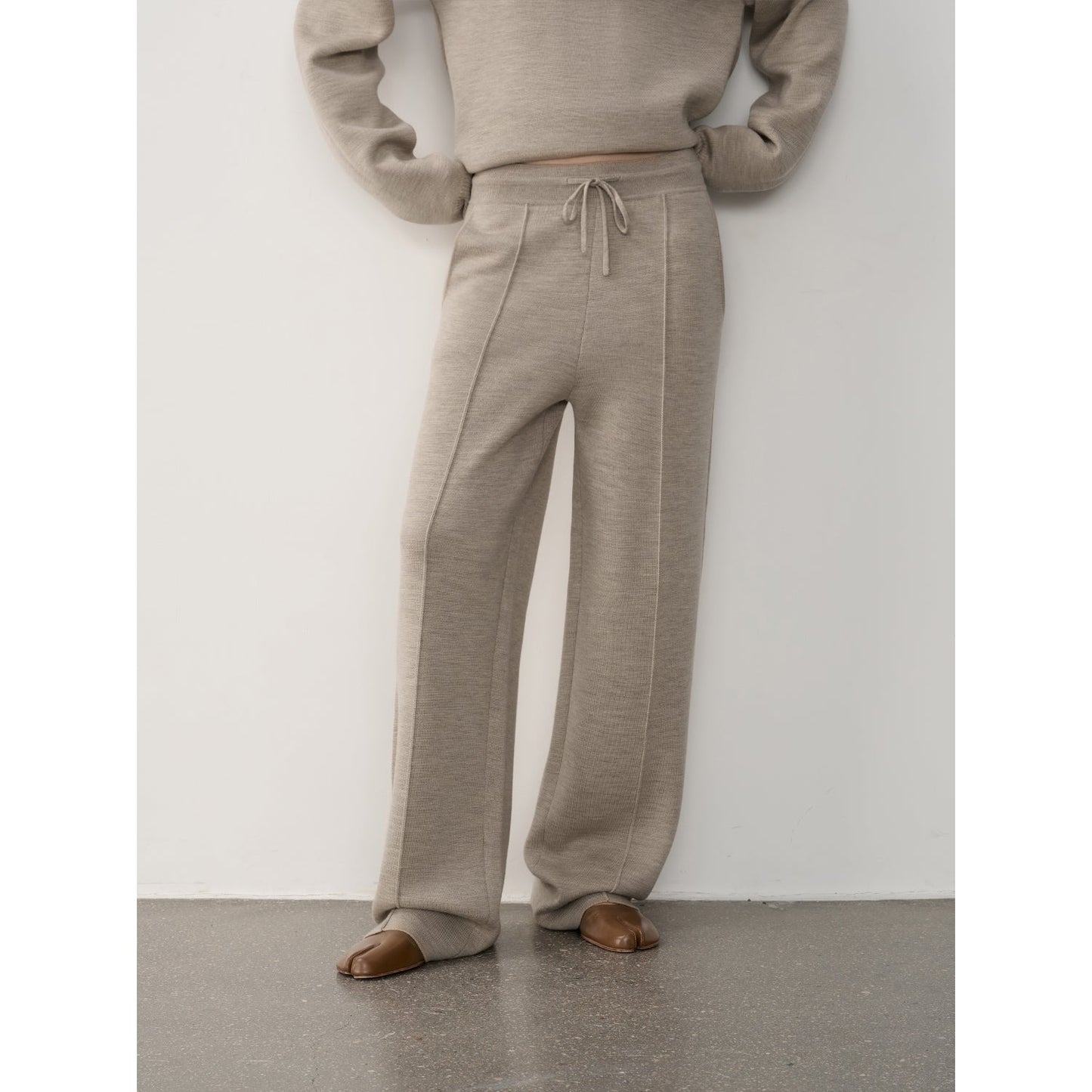 "Urban One" Wool Hooded Knit Outfit